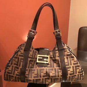 Fendi Zucca Shoulder Bag